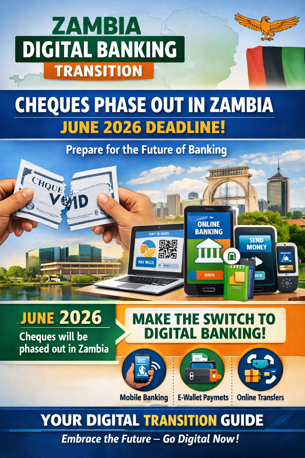 Cheques Phase Out in Zambia: June 2026 Deadline and Your Digital  Transition Guide