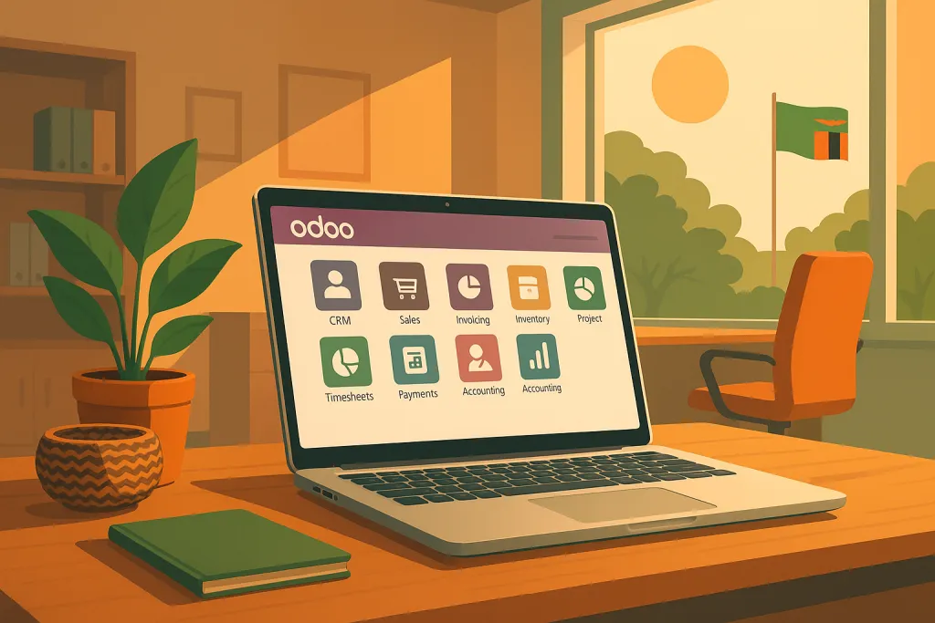 Setting Up Odoo ERP for Your Small Business in Zambia: A Comprehensive Guide